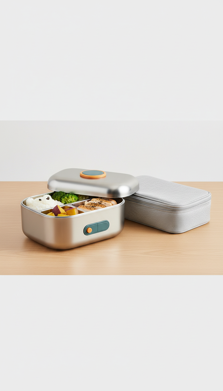Boîte chauffante inox classique